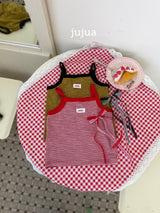 ［jujua］Stripe camisole