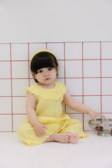 ［azalea］Pleats frill collar set up (baby)
