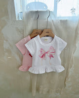 ［azalea］Ribbon frill tee (kids)