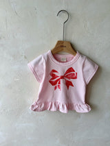 ［azalea］Ribbon frill tee (kids)