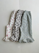 ［azalea］Flower frill pants (kids)