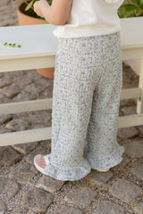 ［azalea］Flower frill pants (kids)