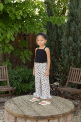 ［azalea］Flower frill pants (kids)