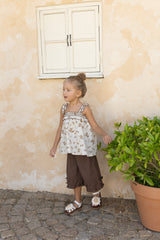 ［azalea］Linen frill pants (kids)