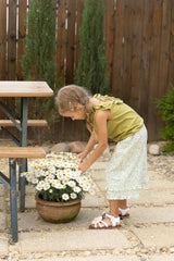 ［azalea］Linen frill pants (kids)