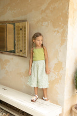 ［azalea］Linen frill pants (kids)