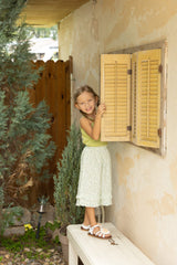 ［azalea］Linen frill pants (kids)