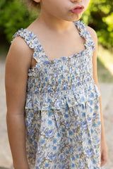 ［azalea］Flower smock one-piece (kids)