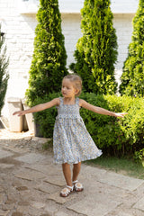 ［azalea］Flower smock one-piece (kids)