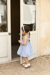 ［azalea］Check smock one-piece (kids)