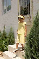 ［azalea］Pleats frill collar set up (kids)