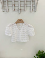 ［azalea］Pure embroidery bolero (kids)