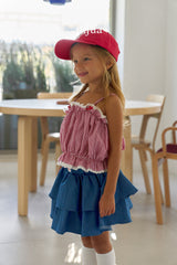 ［jujua］Apple check bustier
