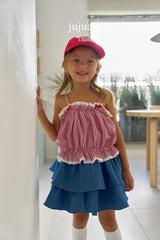 ［jujua］Apple check bustier