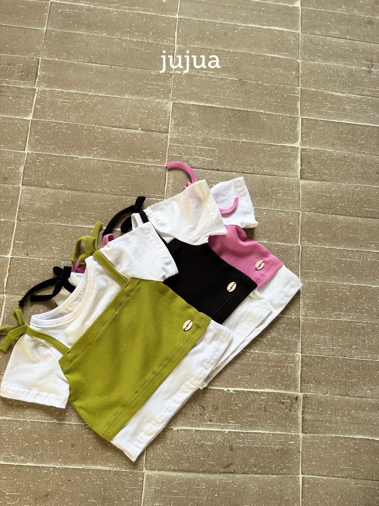 ［jujua］Layered tee