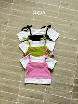 ［jujua］Layered tee
