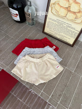 ［jujua］Tuck short pants