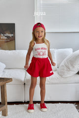 ［jujua］Tuck short pants