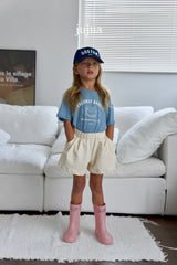 ［jujua］Tuck short pants