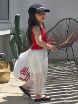 ［ELLY MOLLY］Mamang lace pants