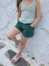［ELLY MOLLY］Flap pocket short pants