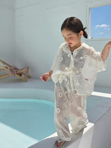 ［ELLY MOLLY］Flower resort pants