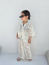 ［ELLY MOLLY］Flower resort pants