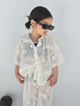 ［ELLY MOLLY］Flower resort shirt