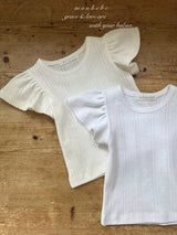 ［monbebe］Tulip eyelet tee