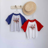 ［Melikey］Apple raglan tee