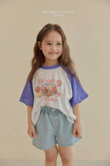 ［Melikey］Apple raglan tee