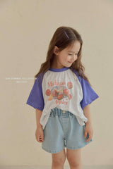 ［Melikey］Apple raglan tee