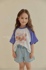 ［Melikey］Apple raglan tee
