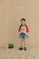 ［Melikey］Apple raglan tee