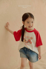 ［Melikey］Apple raglan tee