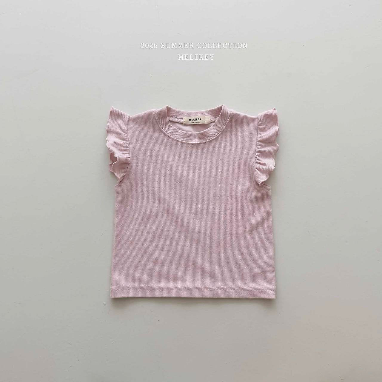 ［Melikey］Macaron frill tee