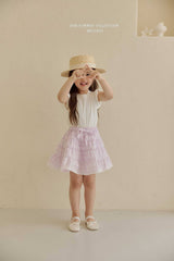 ［Melikey］Macaron frill tee