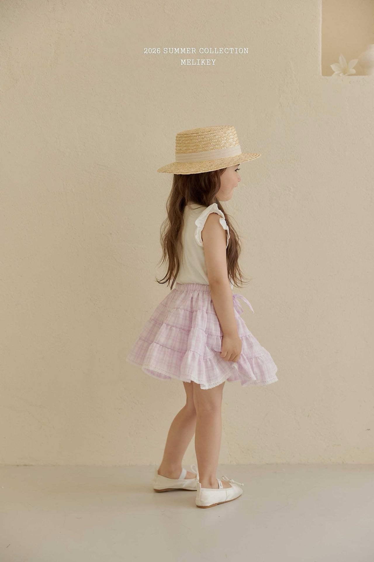 ［Melikey］Macaron frill tee