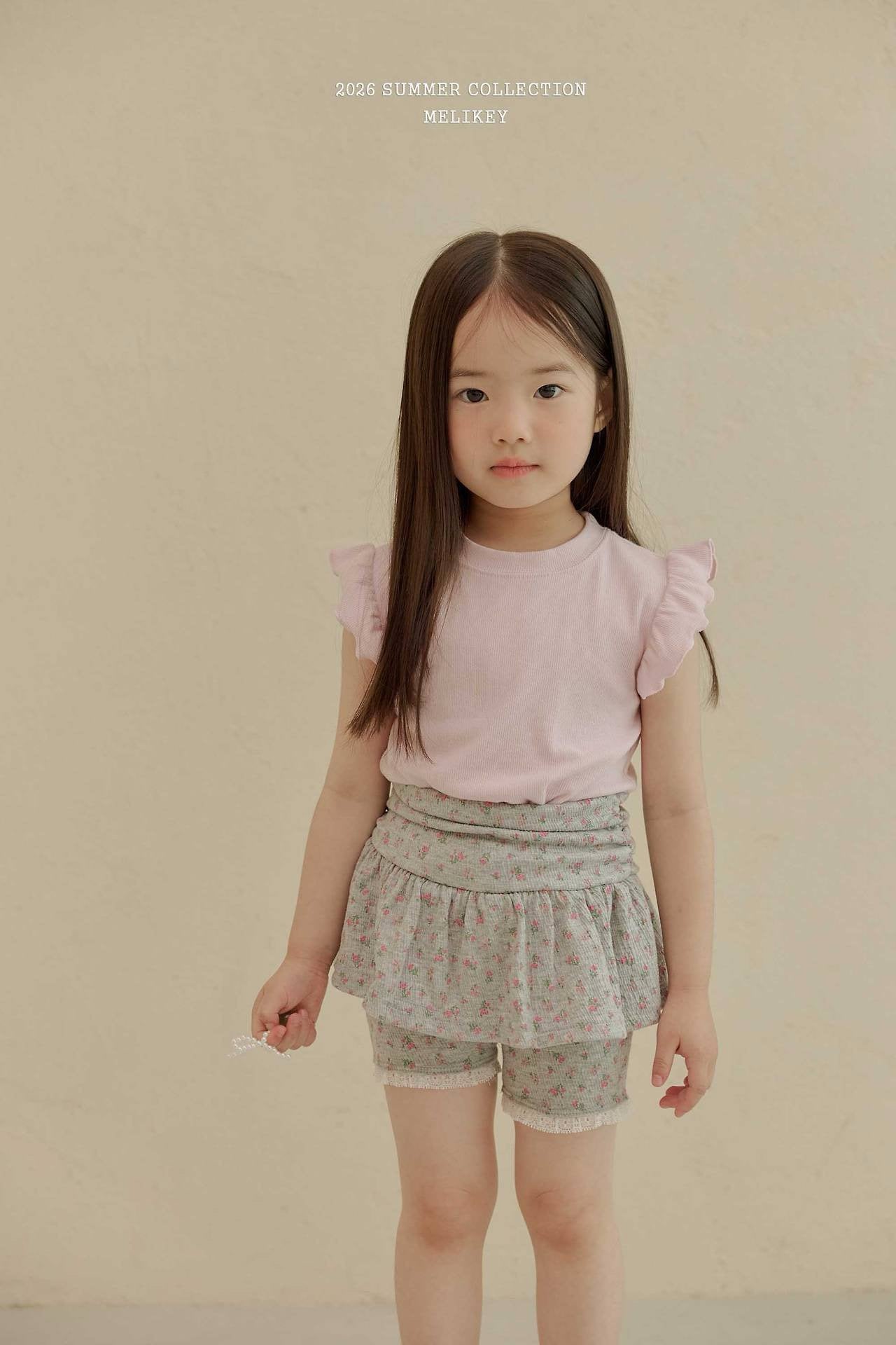 ［Melikey］Macaron frill tee