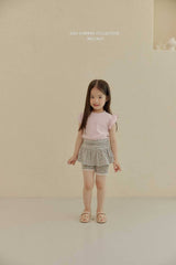 ［Melikey］Macaron frill tee