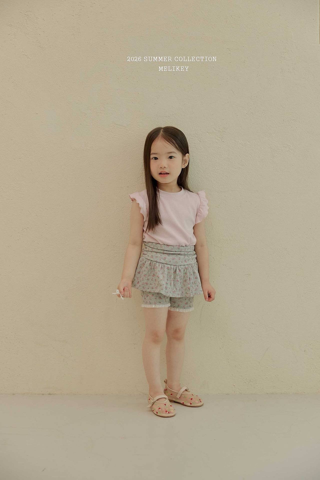 ［Melikey］Macaron frill tee