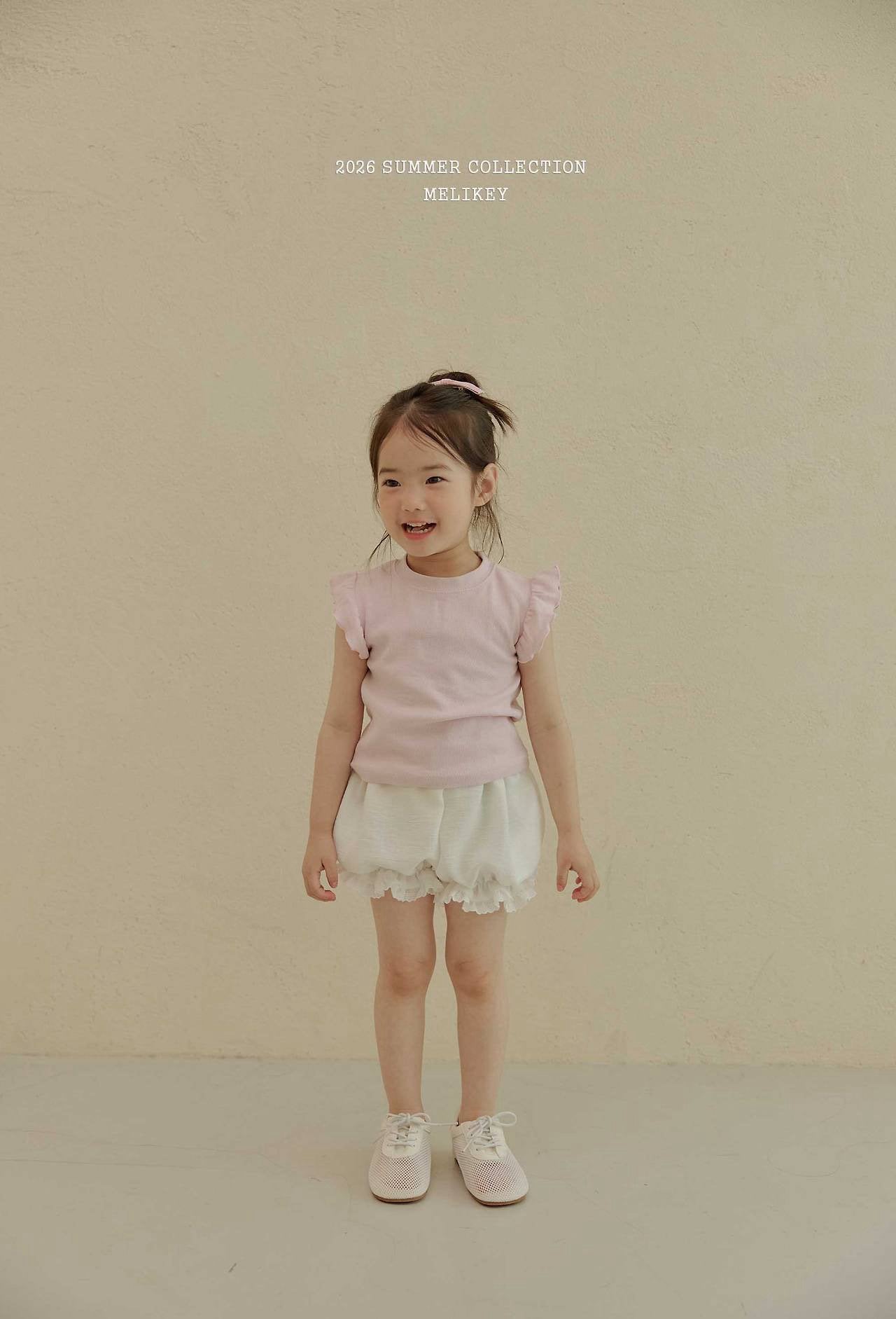 ［Melikey］Macaron frill tee
