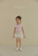 ［Melikey］Macaron frill tee