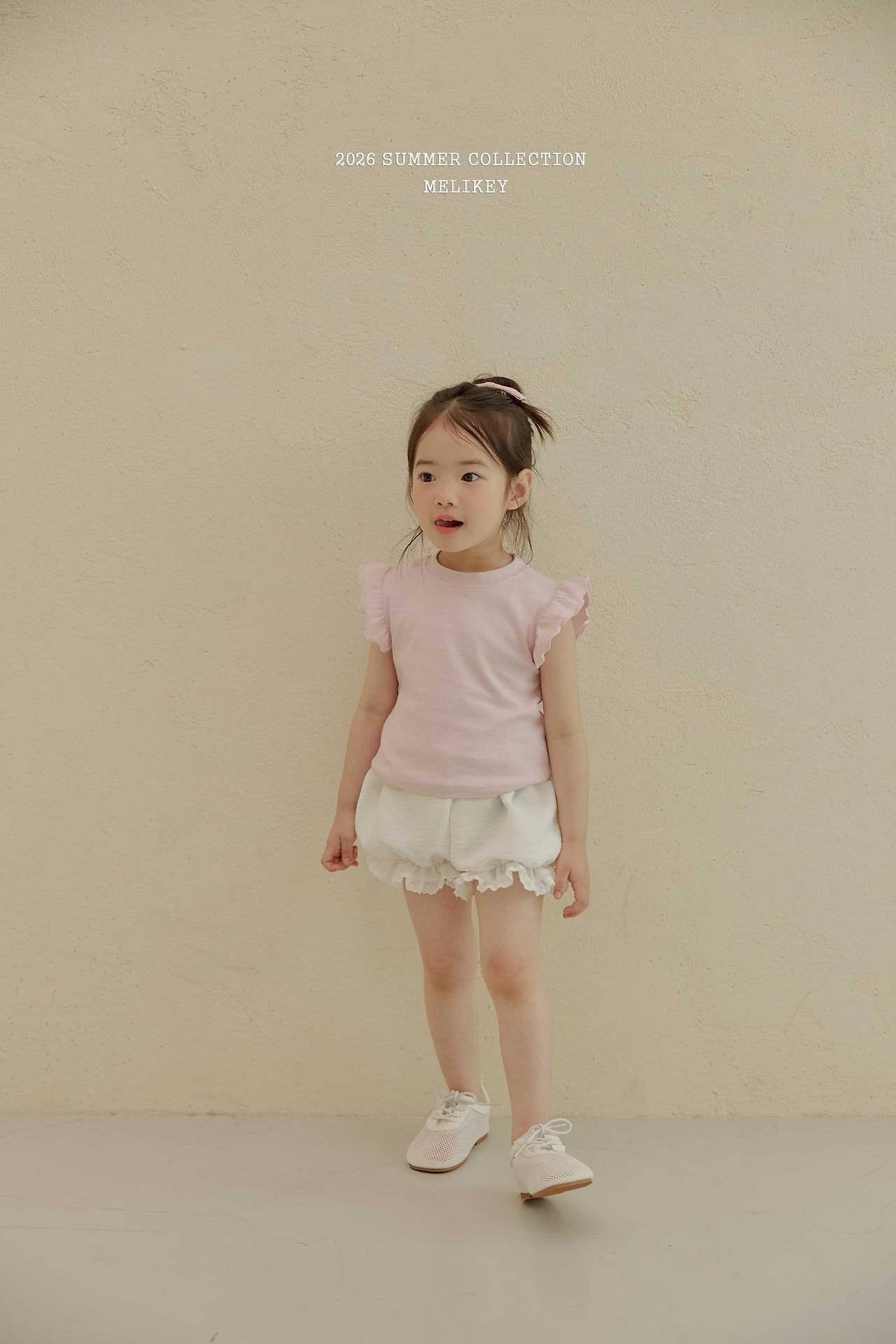 ［Melikey］Macaron frill tee
