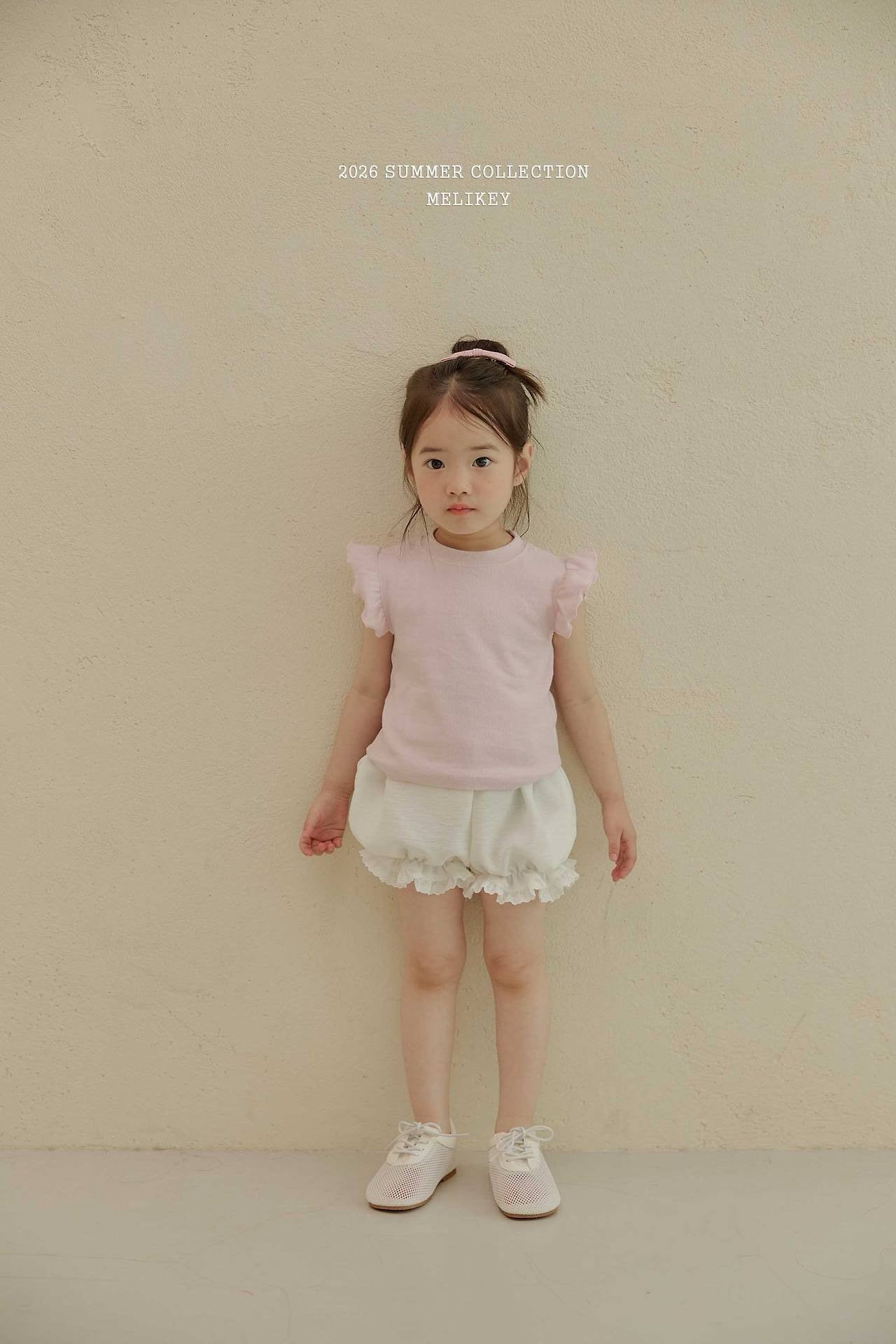 ［Melikey］Macaron frill tee