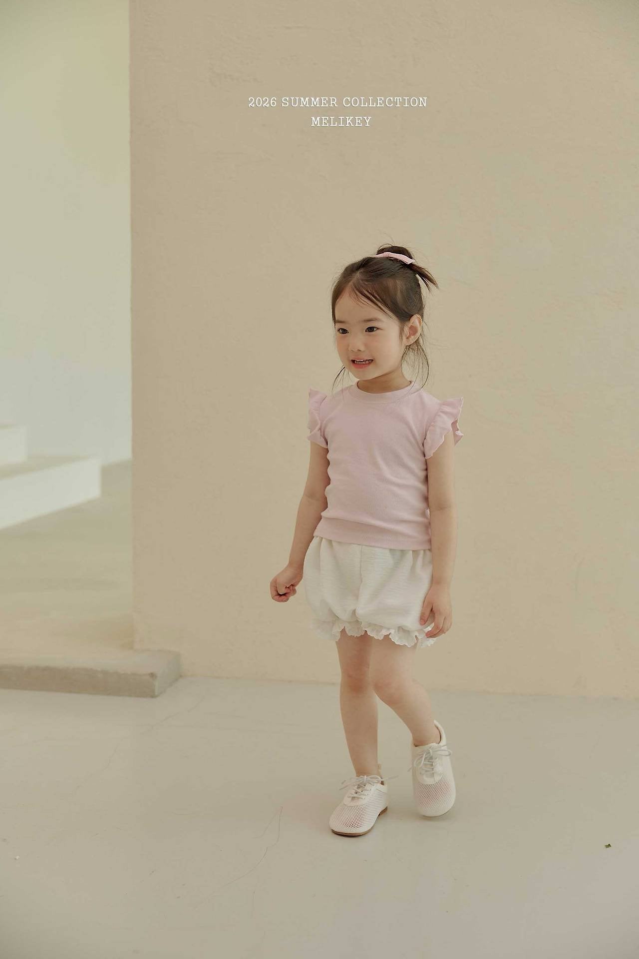 ［Melikey］Macaron frill tee