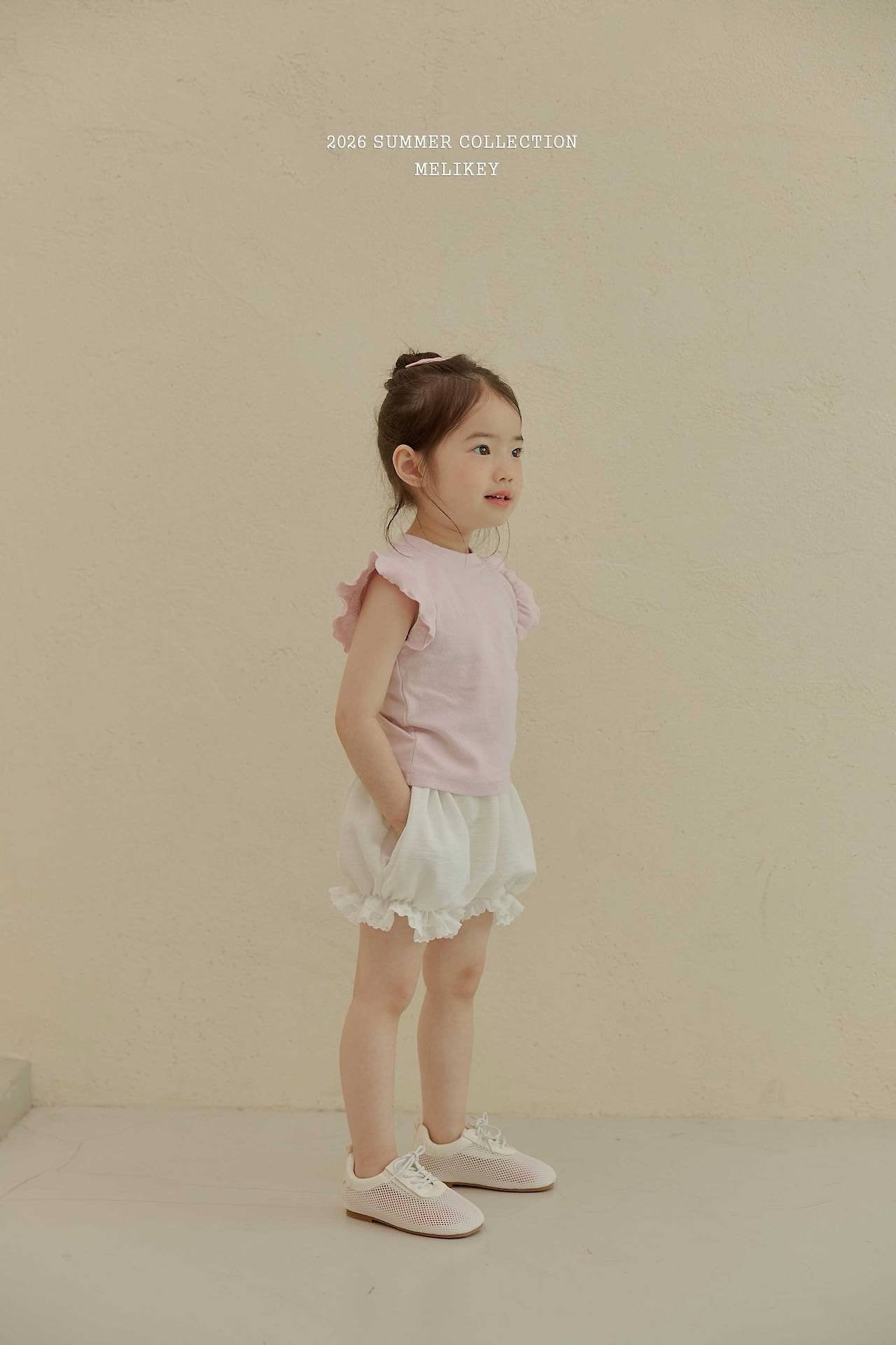 ［Melikey］Macaron frill tee