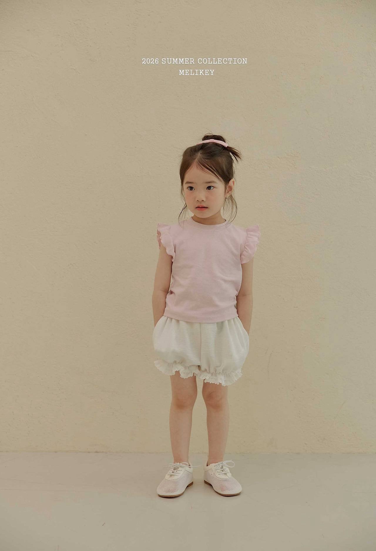 ［Melikey］Macaron frill tee