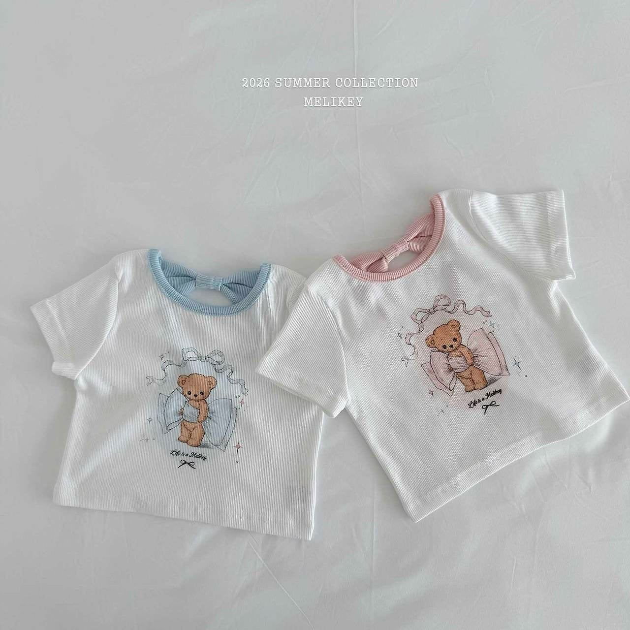 ［Melikey］Candy bear tee
