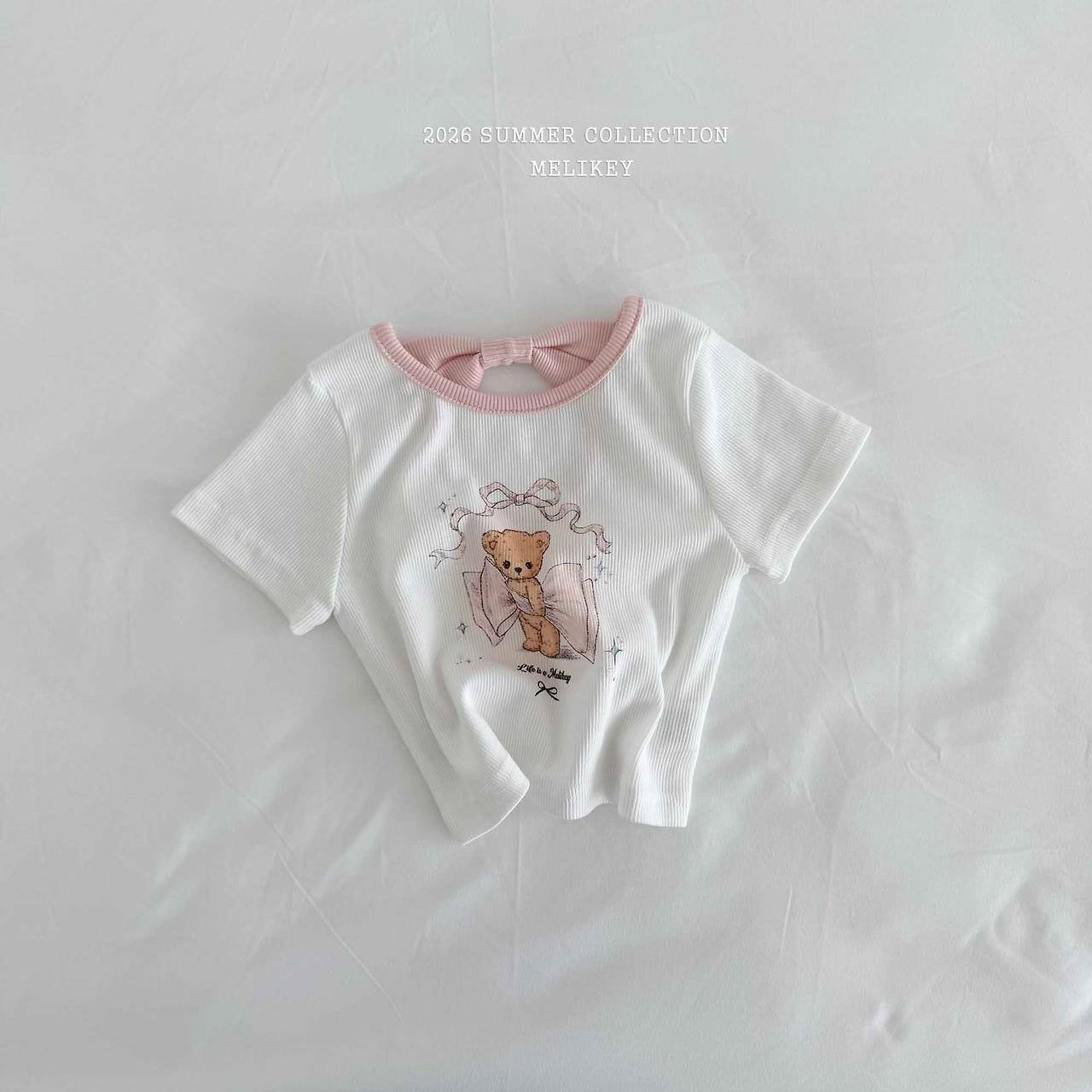 ［Melikey］Candy bear tee